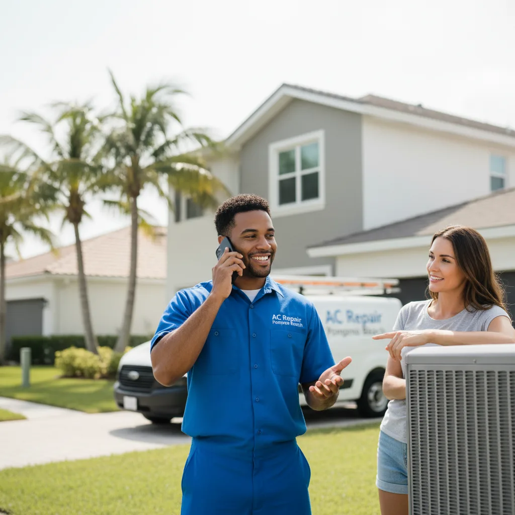 AC Repair Pompano Beach customer support in Wenham